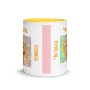In touch with Cosmos Mug with Color Inside, Outer Space, Milky Way, Spiritual Mug, Cosmos - plusminusco.com