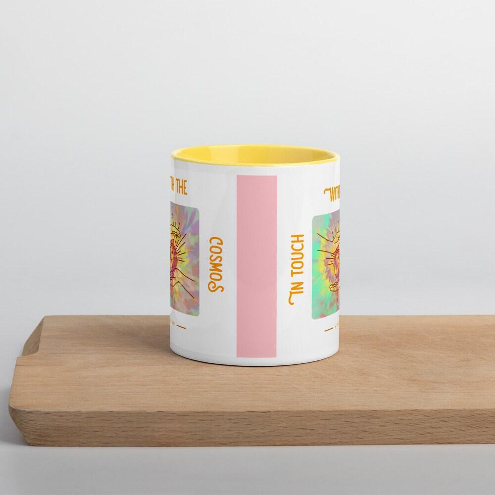 In touch with Cosmos Star, Mug with Color Inside, In touch with Cosmos Star - plusminusco.com