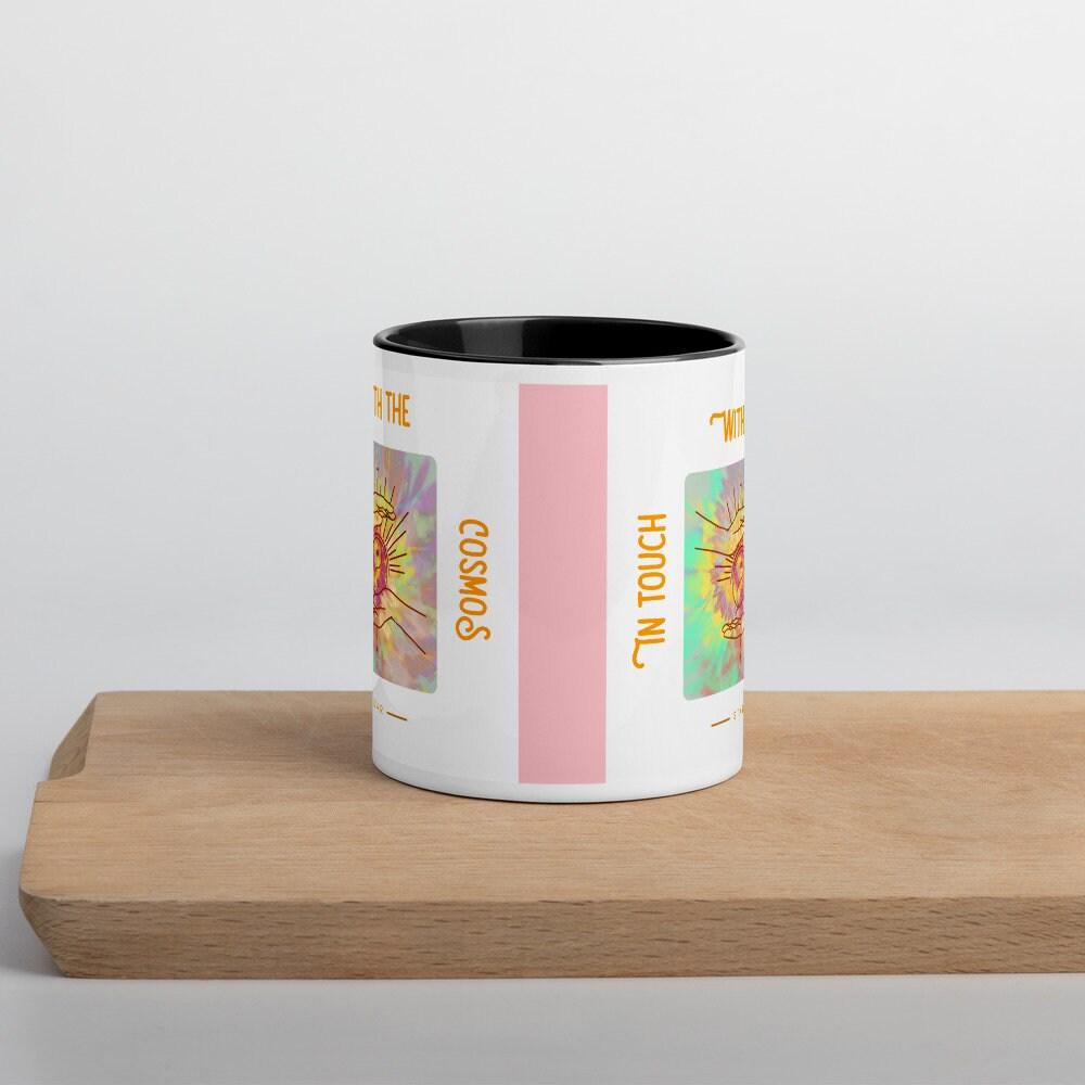 In touch with Cosmos Star, Mug with Color Inside, In touch with Cosmos Star - plusminusco.com