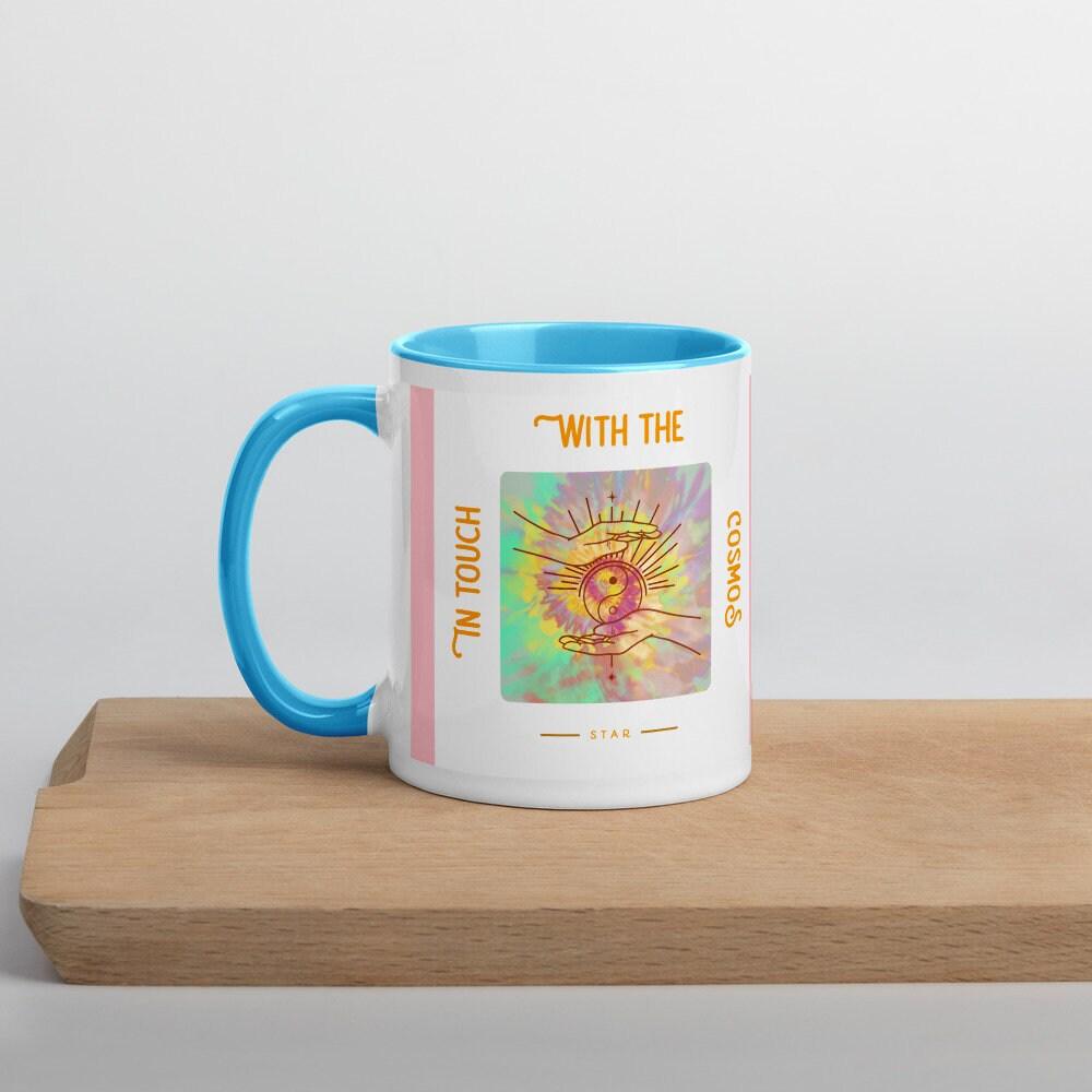 In touch with Cosmos Star, Mug with Color Inside, In touch with Cosmos Star - plusminusco.com
