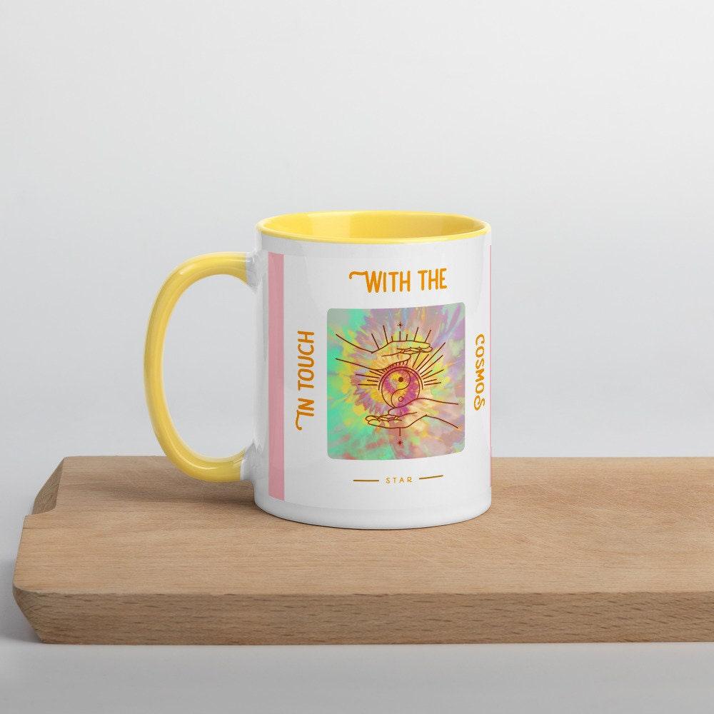 In touch with Cosmos Star, Mug with Color Inside, In touch with Cosmos Star - plusminusco.com