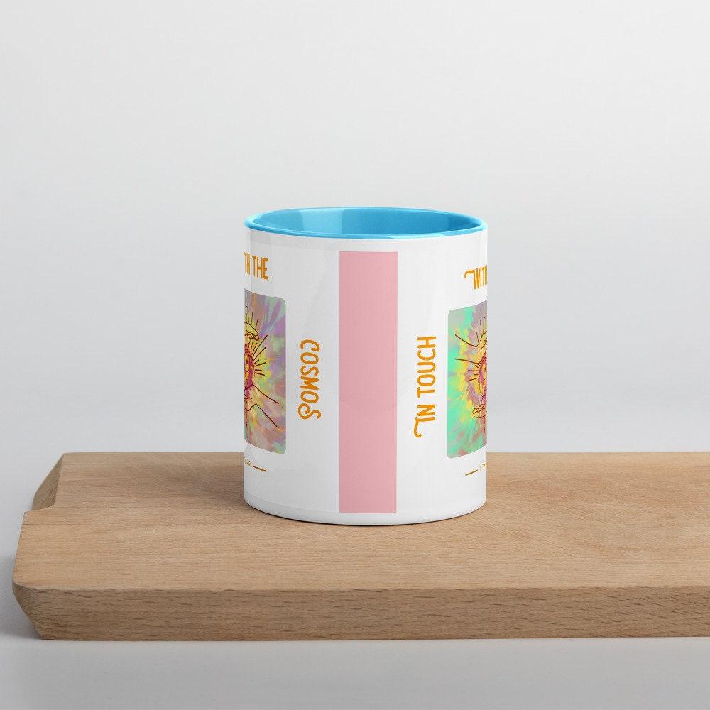 In touch with Cosmos Star, Mug with Color Inside, In touch with Cosmos Star - plusminusco.com