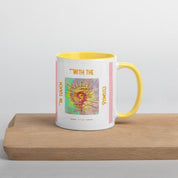 In touch with Cosmos Star, Mug with Color Inside, In touch with Cosmos Star - plusminusco.com
