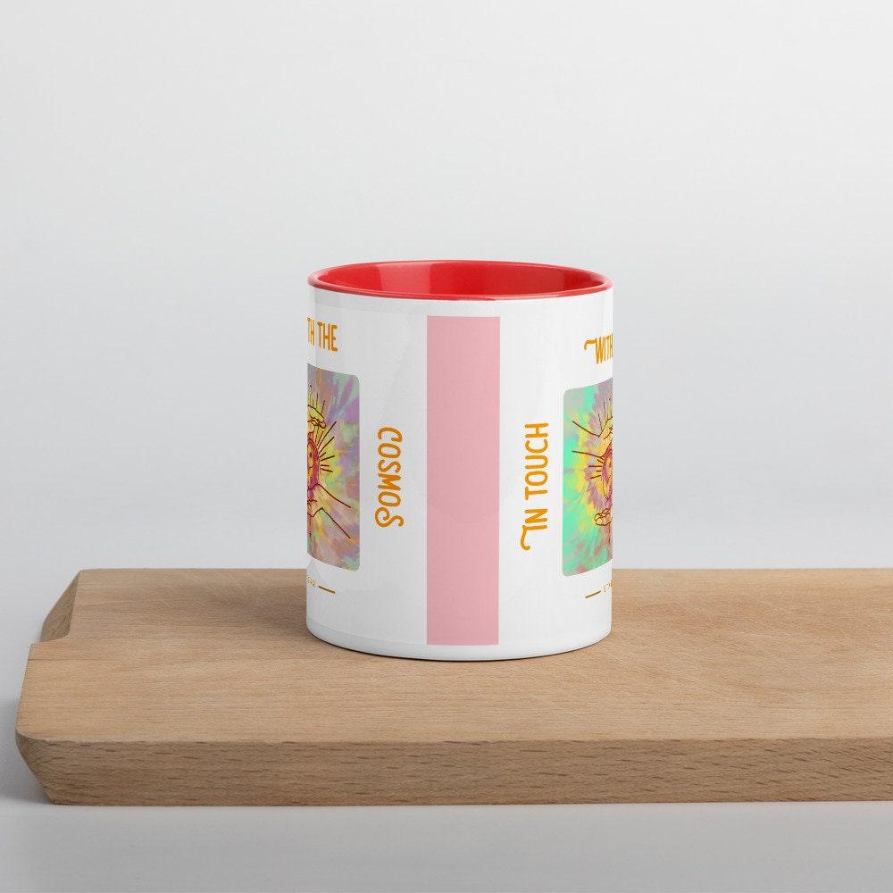 In touch with Cosmos Star, Mug with Color Inside, In touch with Cosmos Star - plusminusco.com