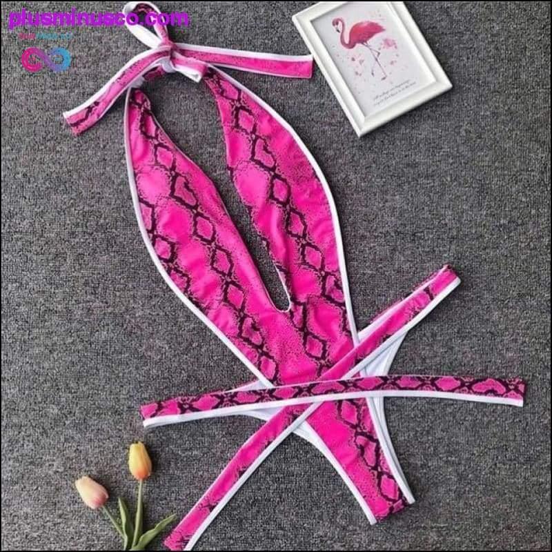 In-X Bandage High Cut Monokini at PlusMinusCo.com - plusminusco.com