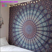 Indian Mandala Tapestry Wall Hanging Sandy Beach Throw Rug - plusminusco.com