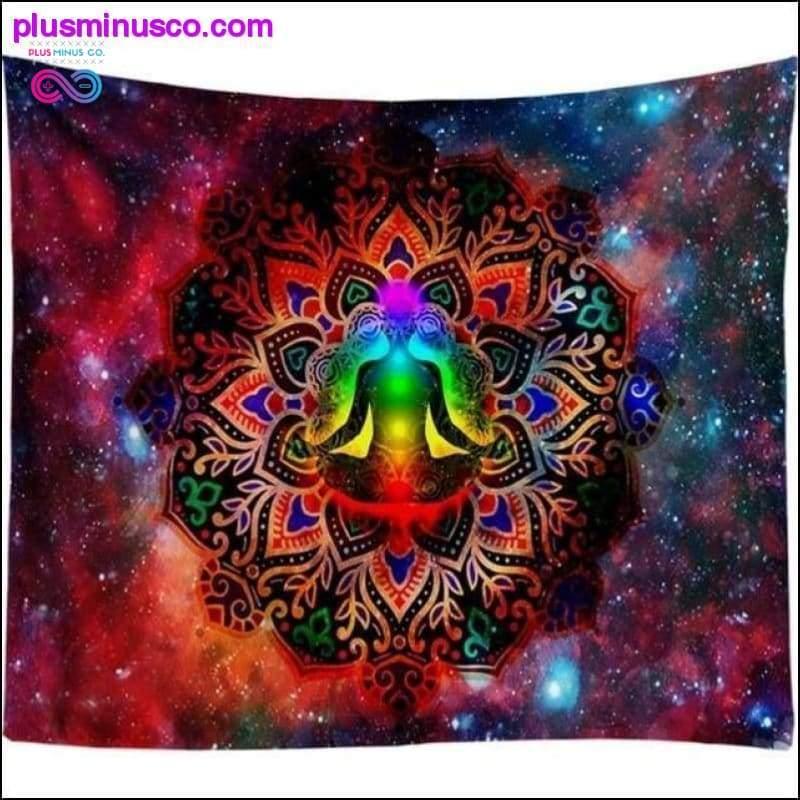 ديكور الحائط الهندي Starry Night Galaxy - plusminusco.com