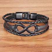 Infinity Charm Bracelet Bangle Classic Buckle prijateljstvo - plusminusco.com