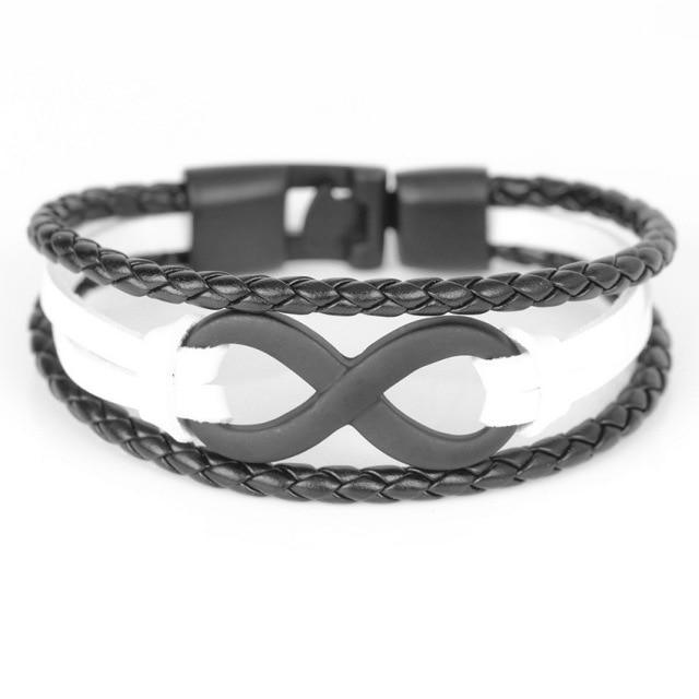 Бранзалет Infinity Charm Bracelet Класічная спражка дружба - plusminusco.com