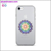 iPhone 7/7 Plus etui med et farverigt mandala printdesign - plusminusco.com