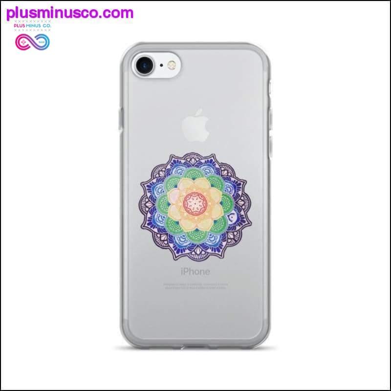 Pouzdro na iPhone 7/7 Plus s barevným potiskem mandaly - plusminusco.com