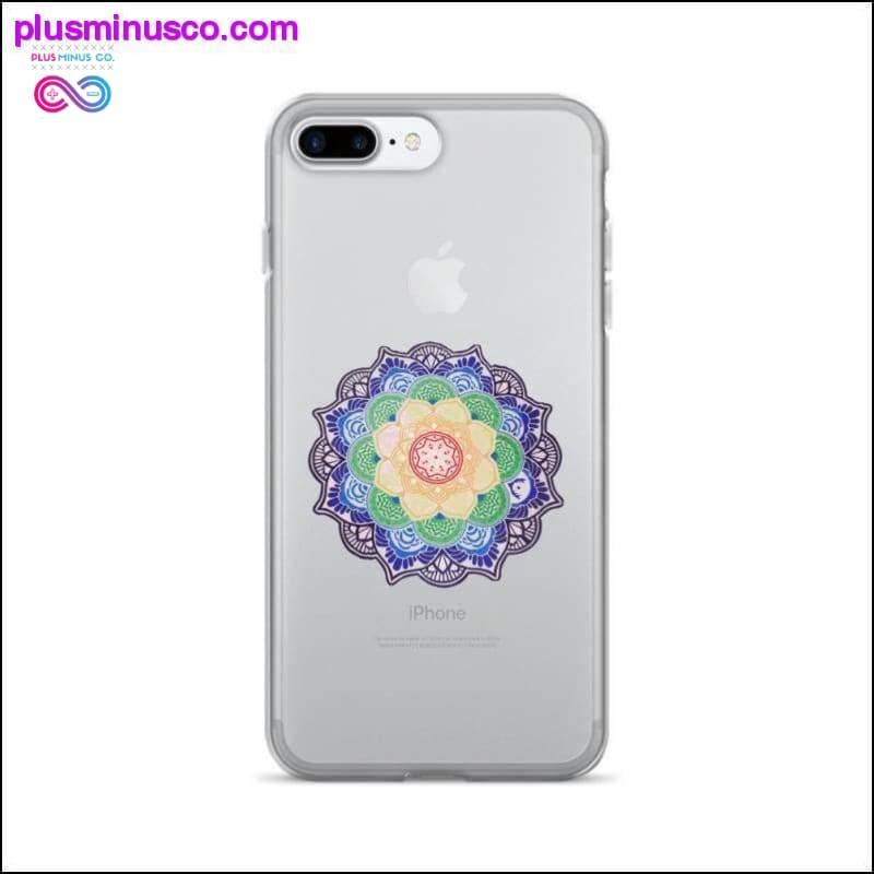 7 Plus Case with a Colorful Mandala Print Design - plusminusco.com