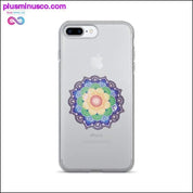 حافظة iPhone 7/7 Plus بتصميم طباعة ماندالا الملونة - plusminusco.com