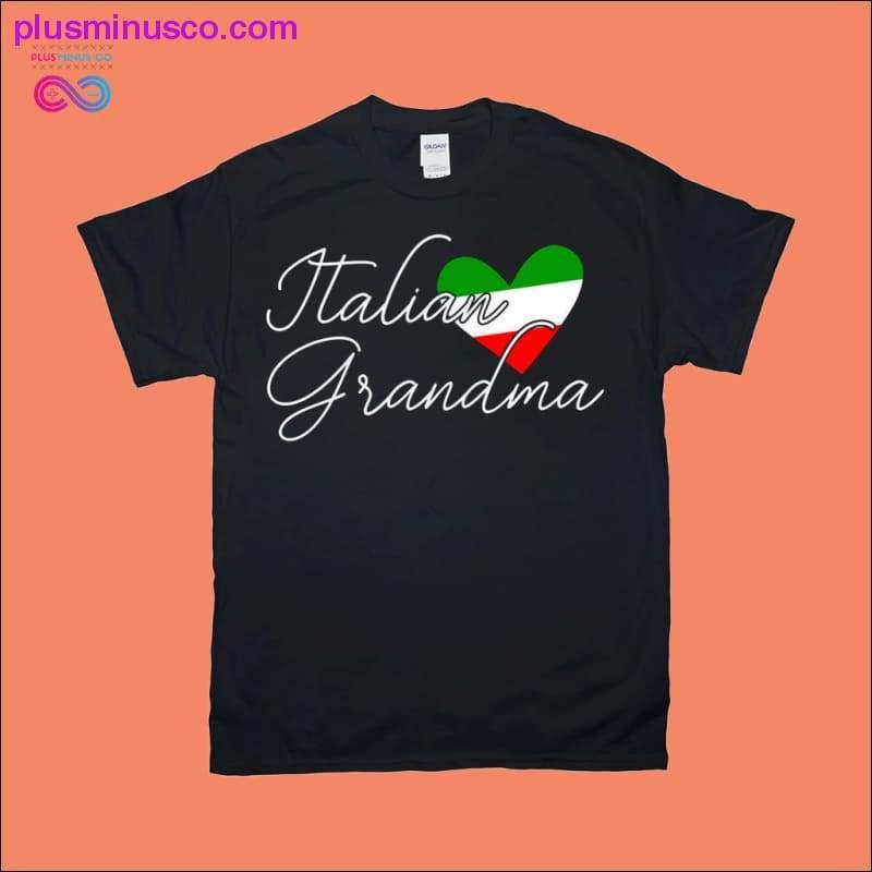 T-shirts grand-mère italienne - plusminusco.com