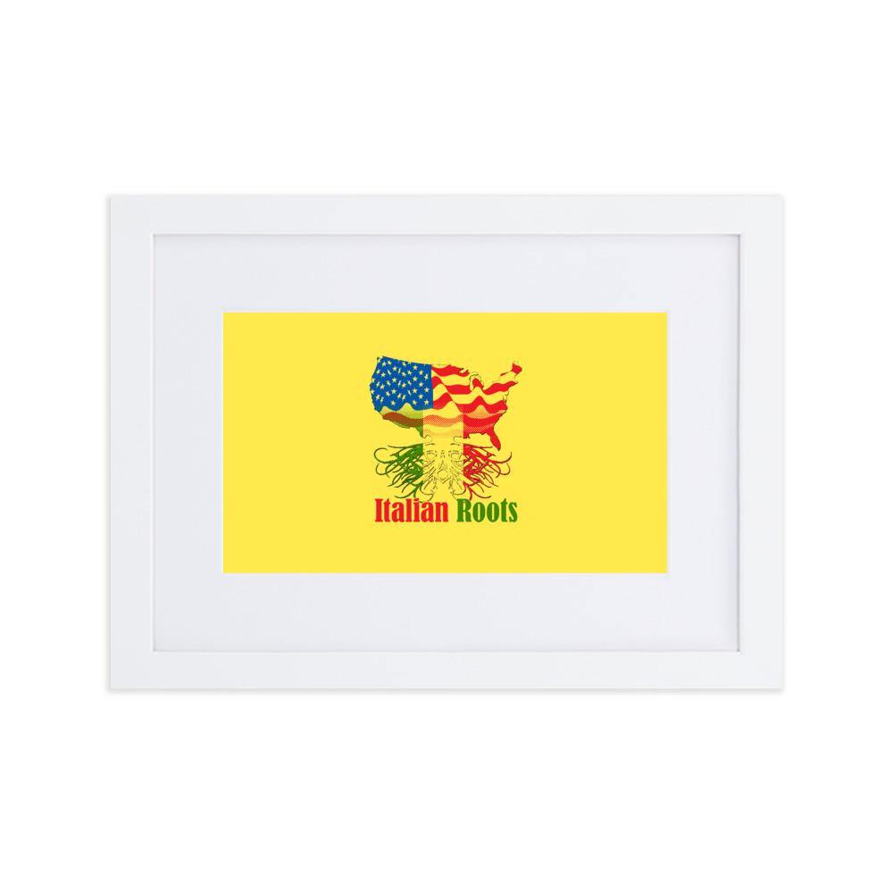 Italian Roots Matte Paper Framed Poster With Mat - plusminusco.com