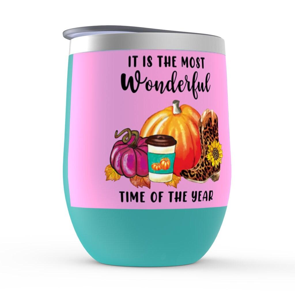 Its the most wonderful time of the year Stemless Wine Tumblers - plusminusco.com