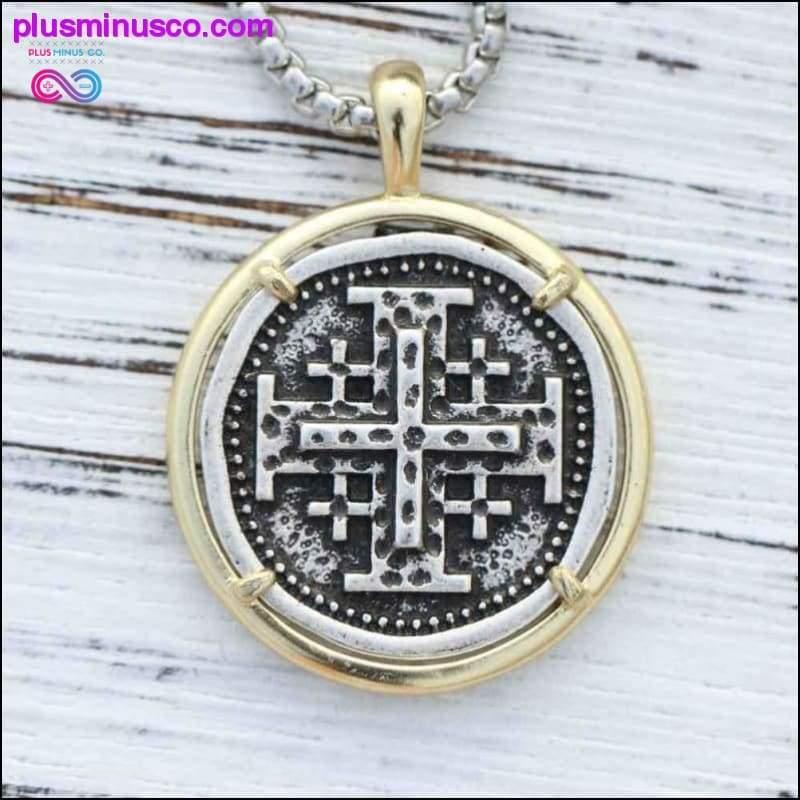 Pánské hebrejské šperky Jerusalem Crusaders Cross Templářský kříž 5 - plusminusco.com