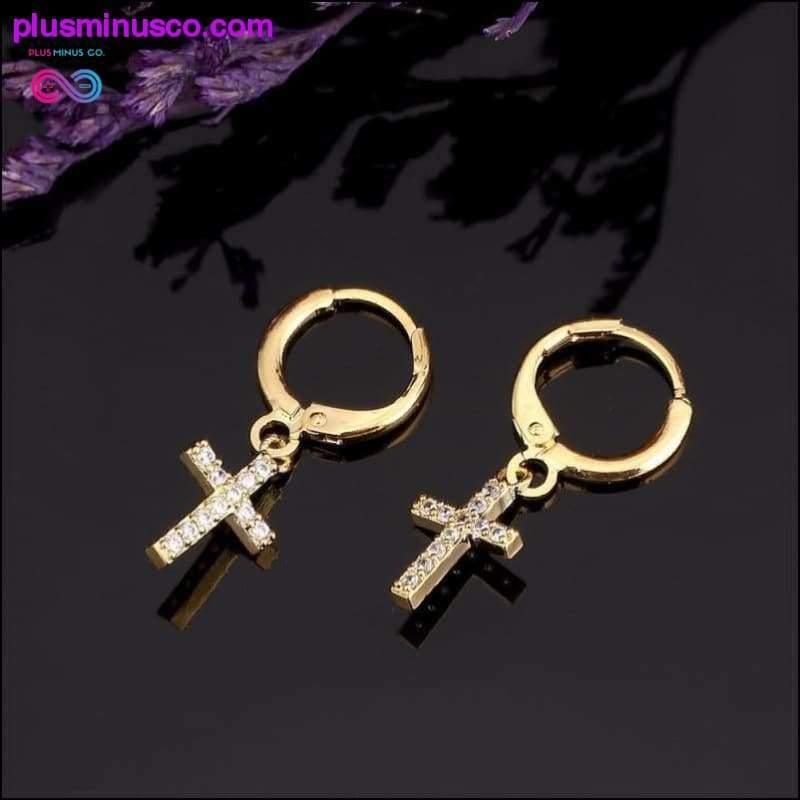 Jesus Stone Earrings Jewelry Crucifix Christian Ornaments - plusminusco.com