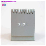 JIANWU agenda simplicidad 2020 planificador Calendario de mesa semanal - plusminusco.com