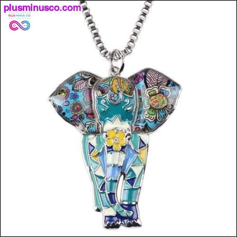 Jungle Elephant Choker Necklace and Pendant - Fashionable - plusminusco.com
