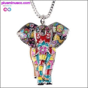 Jungle Elephant Choker Necklace and Pendant - Fashionable - plusminusco.com