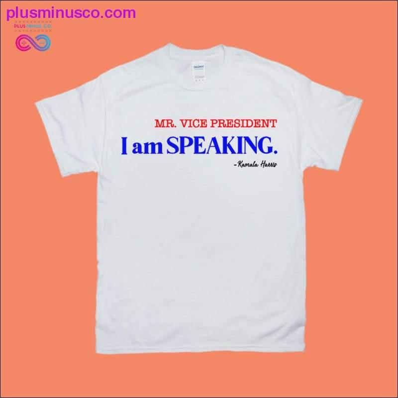 Kamala Harris Shirt, Mr Vice President I am Speaking - plusminusco.com