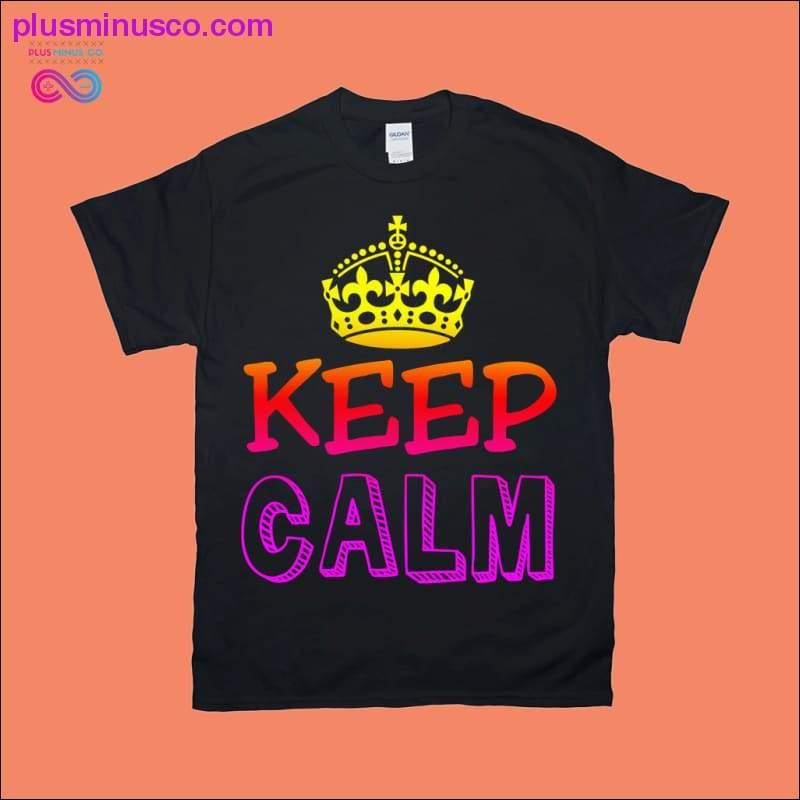 Keep Calm T-krekli - plusminusco.com