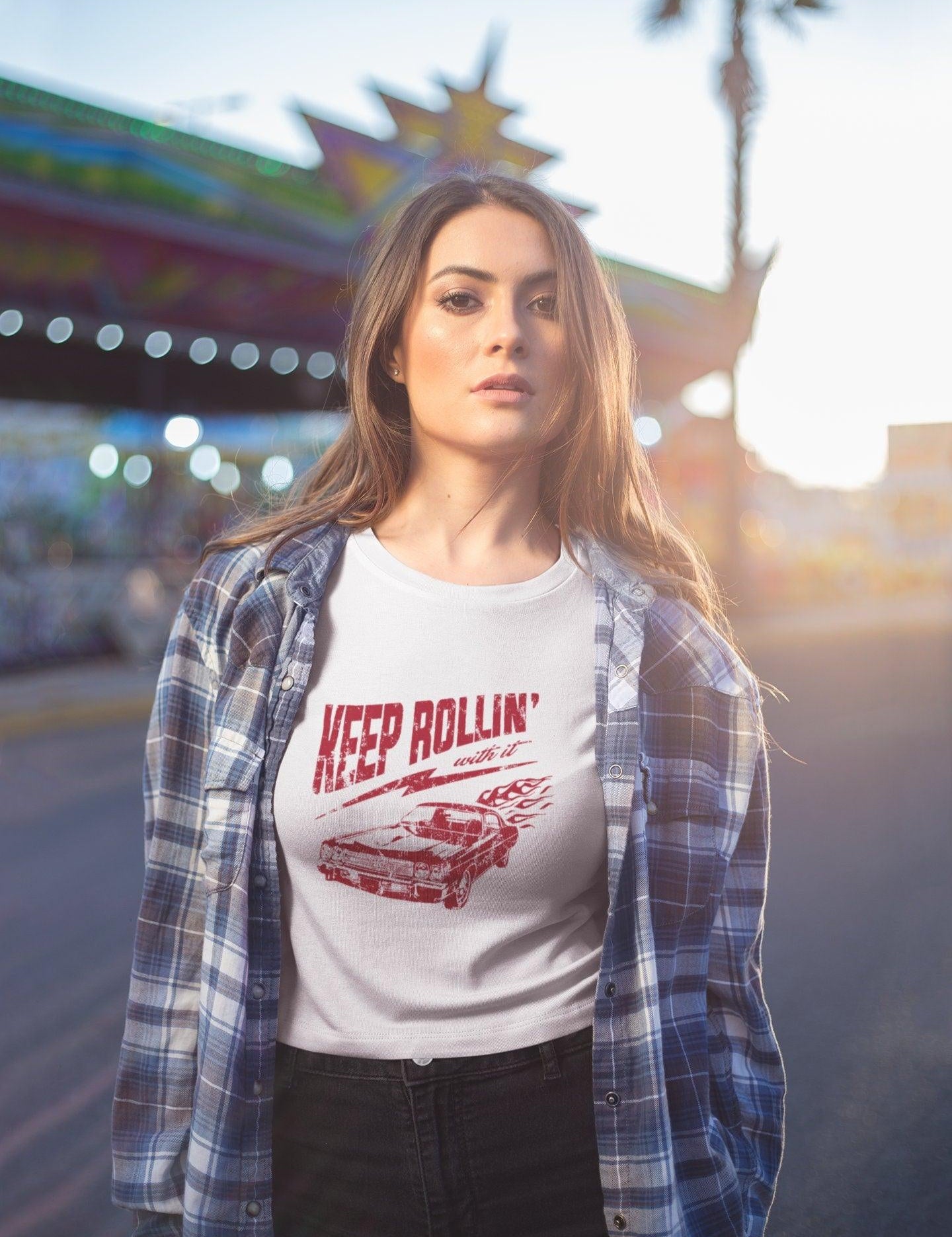 Keep Rollin With It T-Shirts, Keep Rolling Classic Car, Keep Rollin With - plusminusco.com