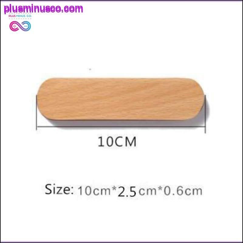 Dispositivo de almacenamiento de madera para llaves, troncos de pared, llavero multifuncional - plusminusco.com