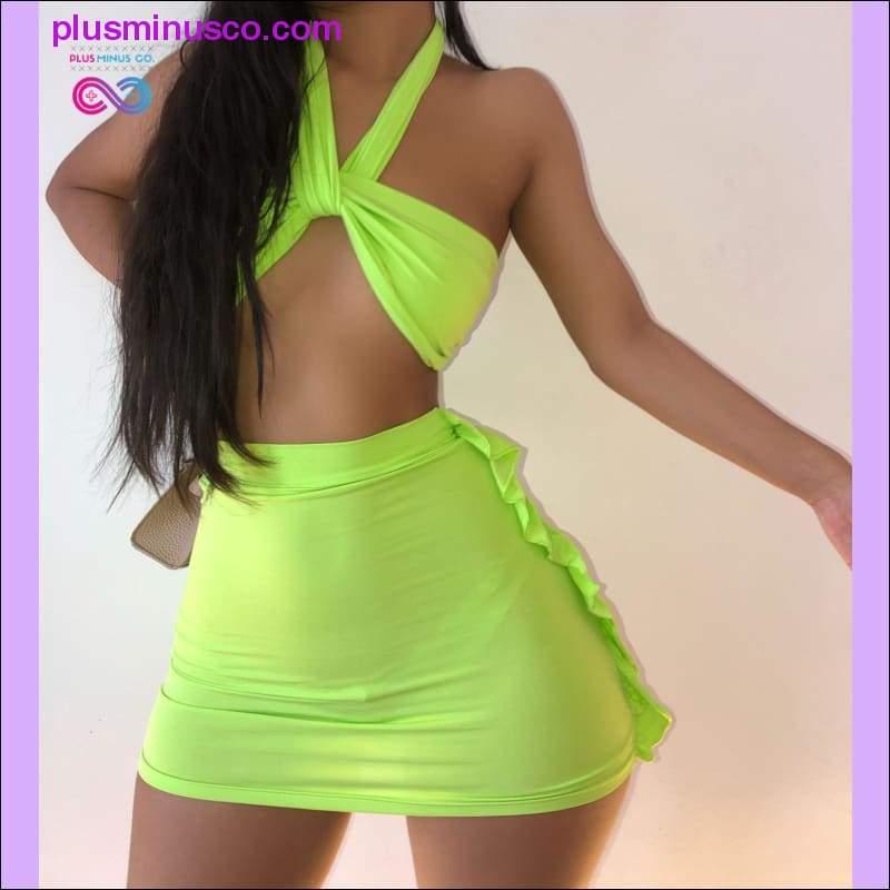 KGFIGU 2020 New Arrival Solid color sexy suspender wrapped - plusminusco.com