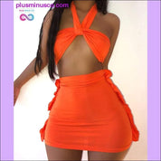 KGFIGU 2020 New Arrival Solid color sexy suspender wrapped - plusminusco.com