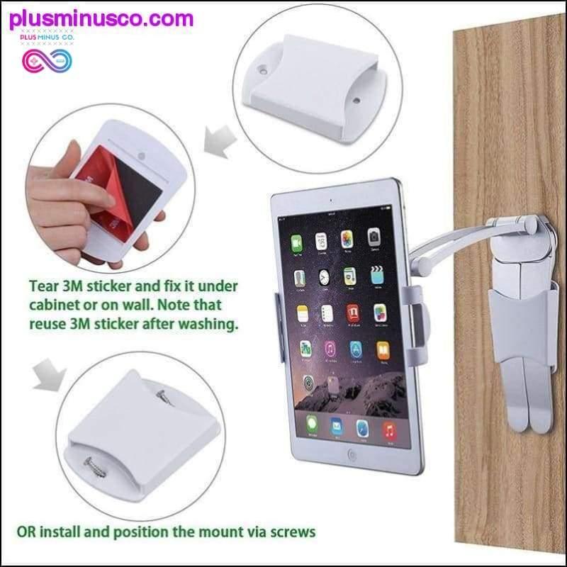 Kitchen Tablet Stand Wall Desk Tablet Mount Stand Fit For - plusminusco.com