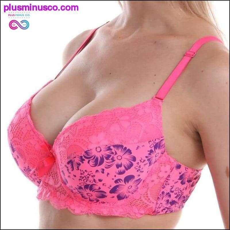 Lace Bras for Women Lingerie Floral Unlined Underwired Sexy - plusminusco.com