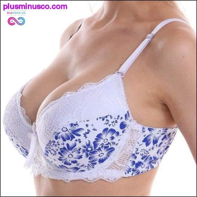 Lace Bras for Women Lingerie Floral Unlined Underwired Sexy - plusminusco.com