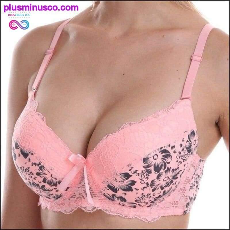 Lace Bras for Women Lingerie Floral Unlined Underwired Sexy - plusminusco.com