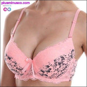 Lace Bras for Women Lingerie Floral Unlined Underwired Sexy - plusminusco.com