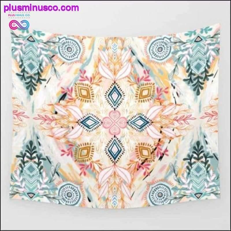 Lannidaa klasična zidna tapiserija Mandala slona - plusminusco.com