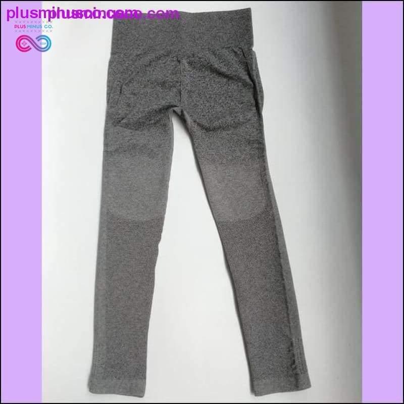 LANTECH Women Sports Gym Yoga Pants Compression Tights OMBRE - plusminusco.com