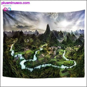 Large Size Psychedelic Tapestry Wall Hanging Mandala - plusminusco.com