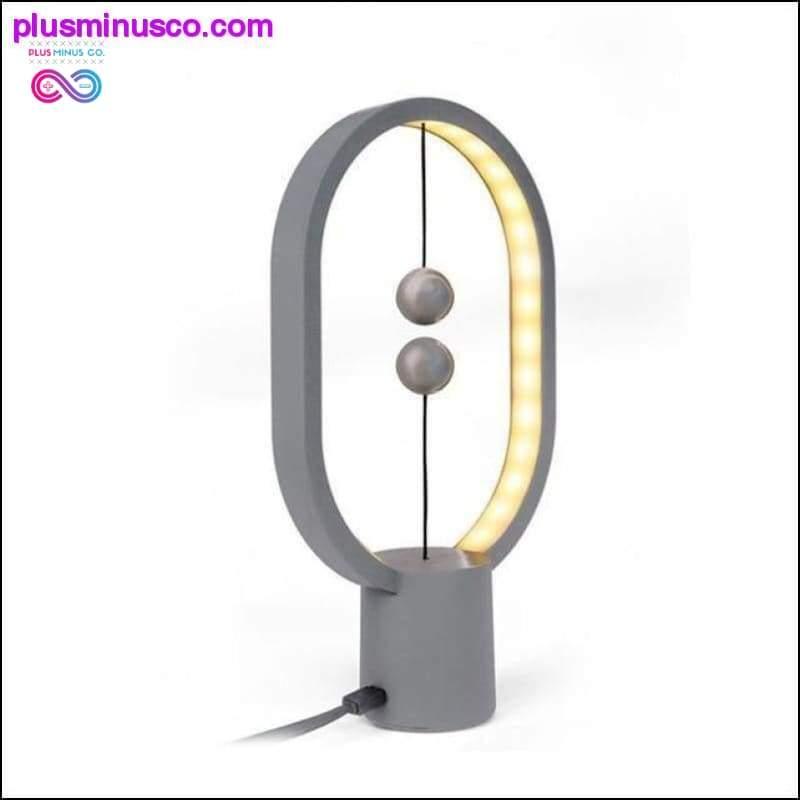 LED Balance Lamp USB Charging Ellipse Magnetic Mid-air - plusminusco.com