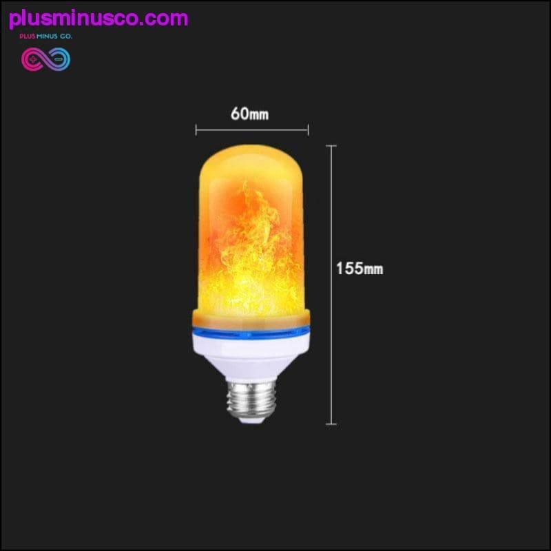 LED Flame Light Christmas Atmosphere Flame Light Bulb Four - plusminusco.com
