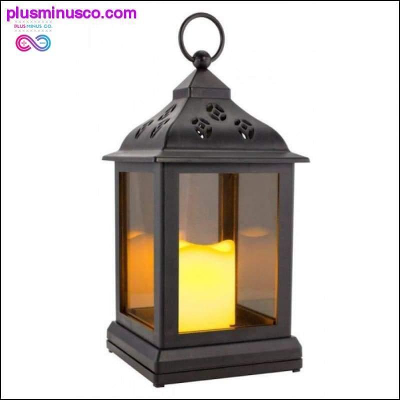 Led Flickering Light Lantern - plusminusco.com