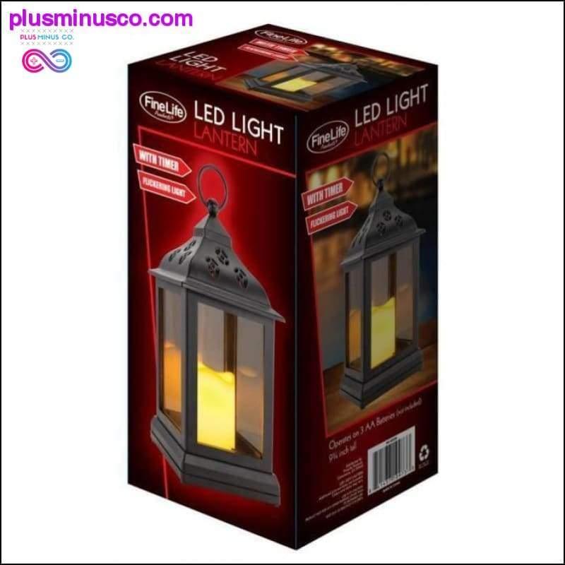 Led flimrende lys lanterne - plusminusco.com