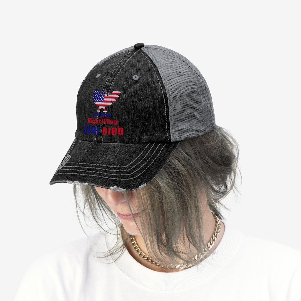 Unisex Trucker Hat levé nebo pravé křídlo - plusminusco.com