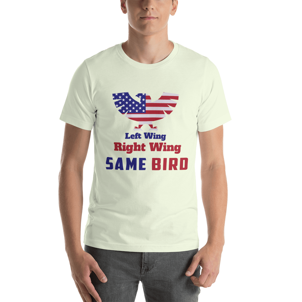 Left wing or the right wing part of the same bird - plusminusco.com