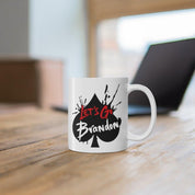Let's go Brandon, ceramic coffee mug - plusminusco.com