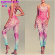 LI-FI Mandala Print Yoga Set Fitness Women Sports Running - plusminusco.com