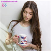 Либертарианская кофейная кружка Левое крыло или правая часть крыла - plusminusco.com
