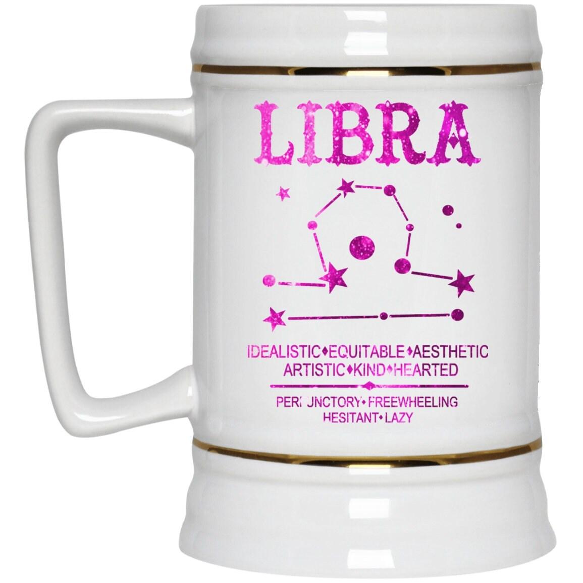 Libra Beer Stein 22oz. - plusminusco.com