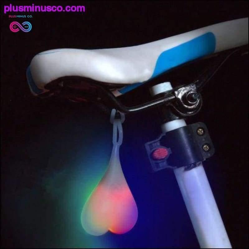 Lengvos širdies formos vandeniui atsparus silikoninis naktinis įspėjimo lemputė – plusminusco.com